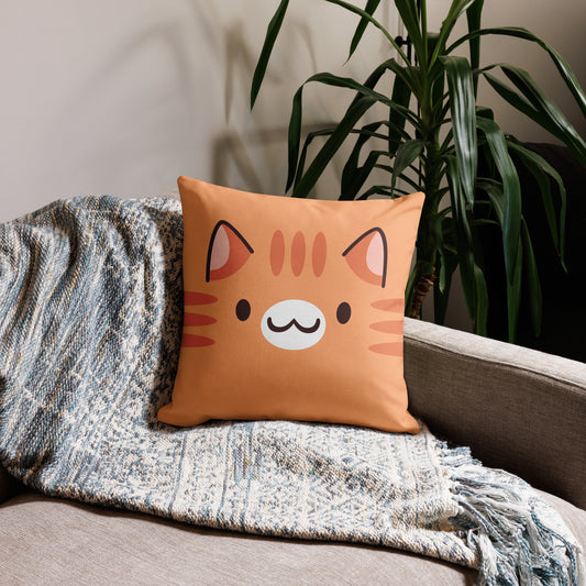 Tabby Throw Pillow