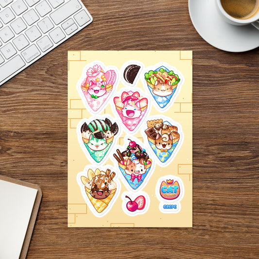 Crepe Sticker sheet